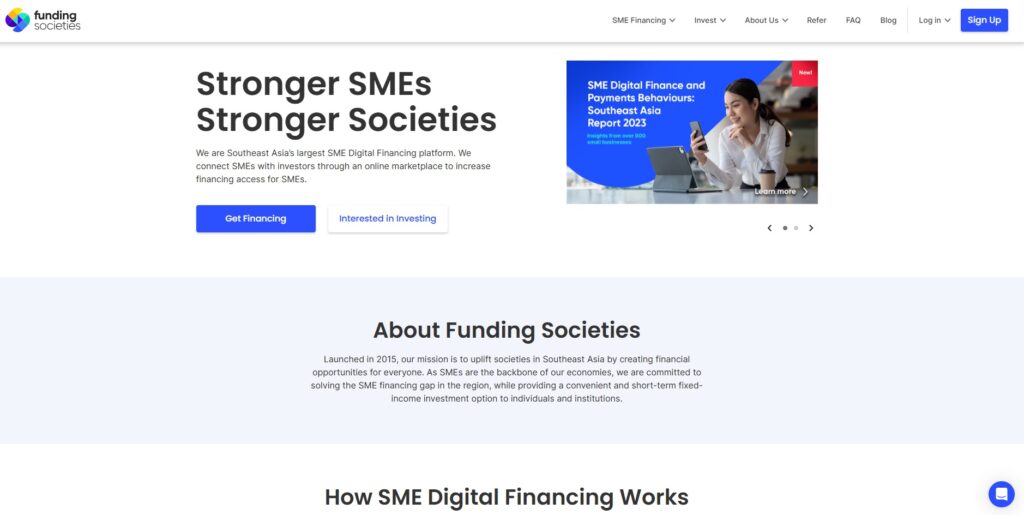 laman web funding societies untuk dapatkan modal bisnes